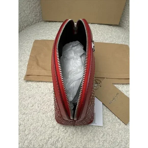 MICHAEL KORS-Monogram-Crimson-Travel Purse-Brand New w/Tag-Authentic-Rare - Picture 10 of 12